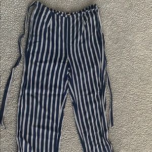 Striped Lottie Moss pants